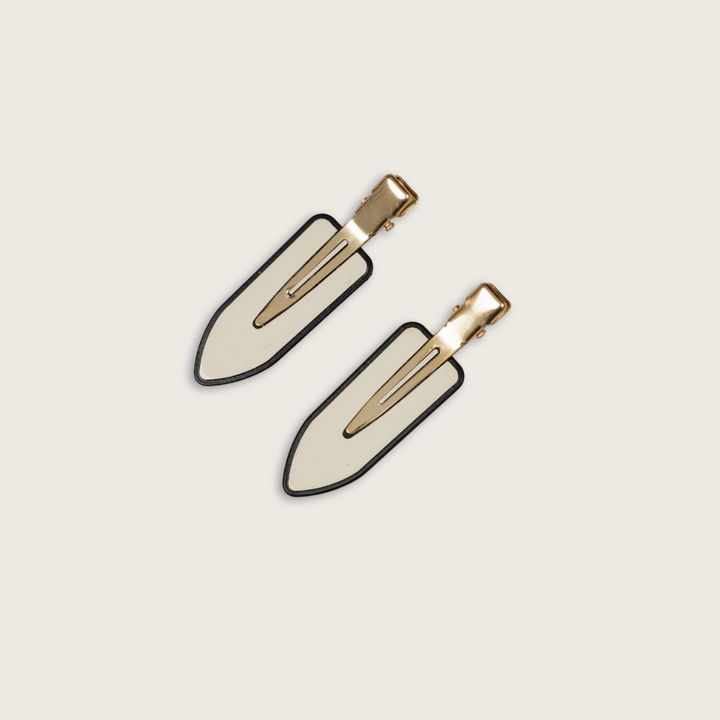 Surf Hair Clips in Neutrals (2 pack)