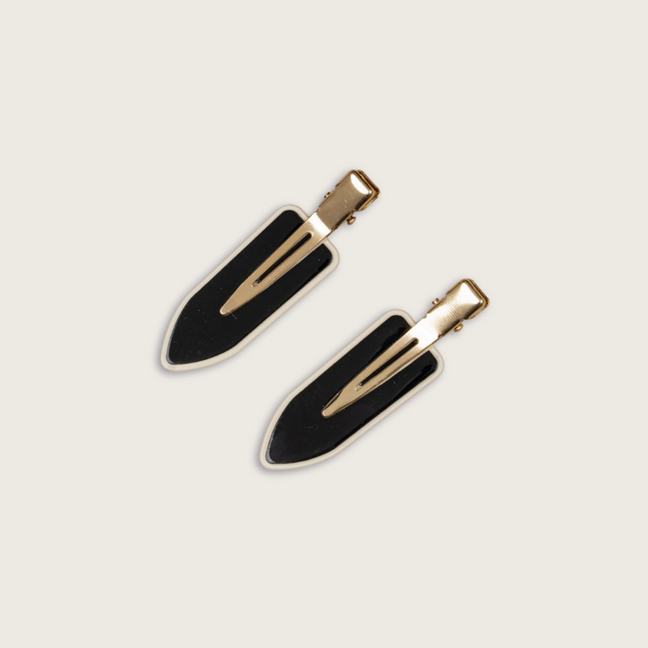 Surf Hair Clips in Neutrals (2 pack)