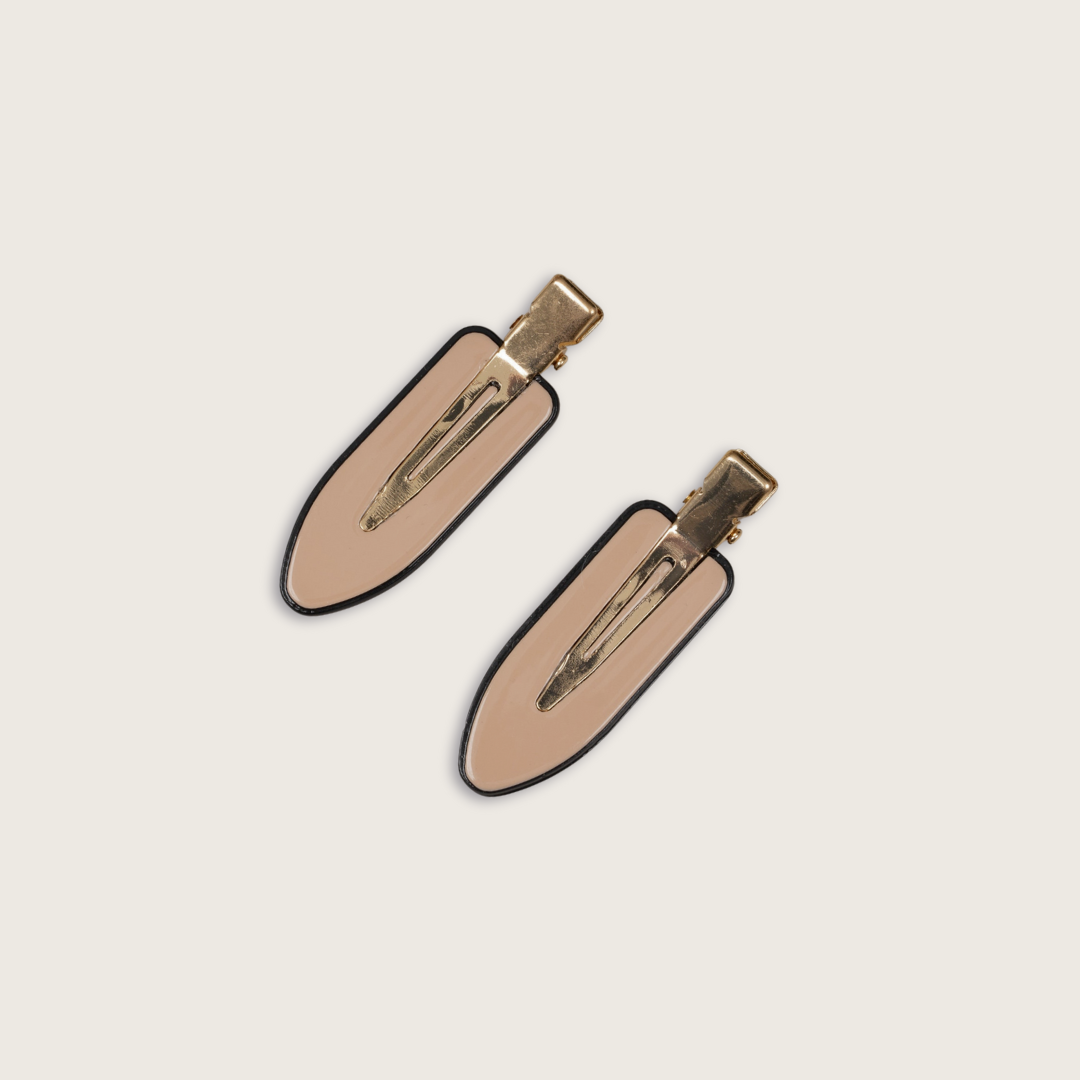 Surf Hair Clips in Neutrals (2 pack)
