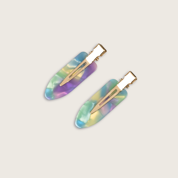 Surf Hair Clips in Holo (2 pack)