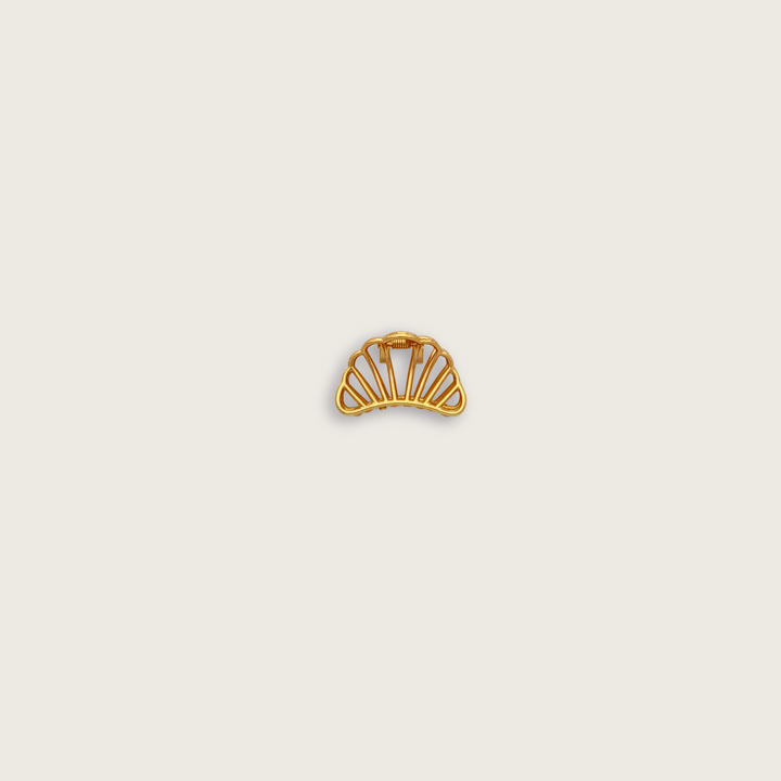 Shelly Gold Claw Clip