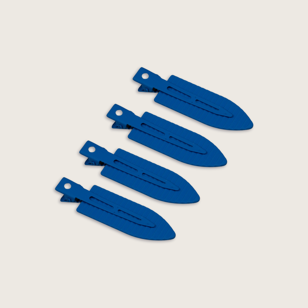 Surf Hair Clips in Rainbow (4 pack)