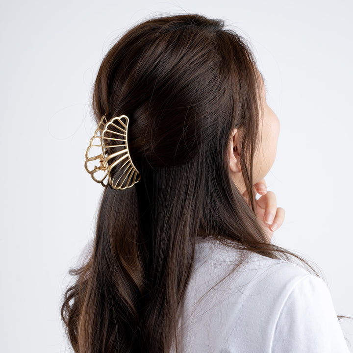 Shelly Gold Claw Clip