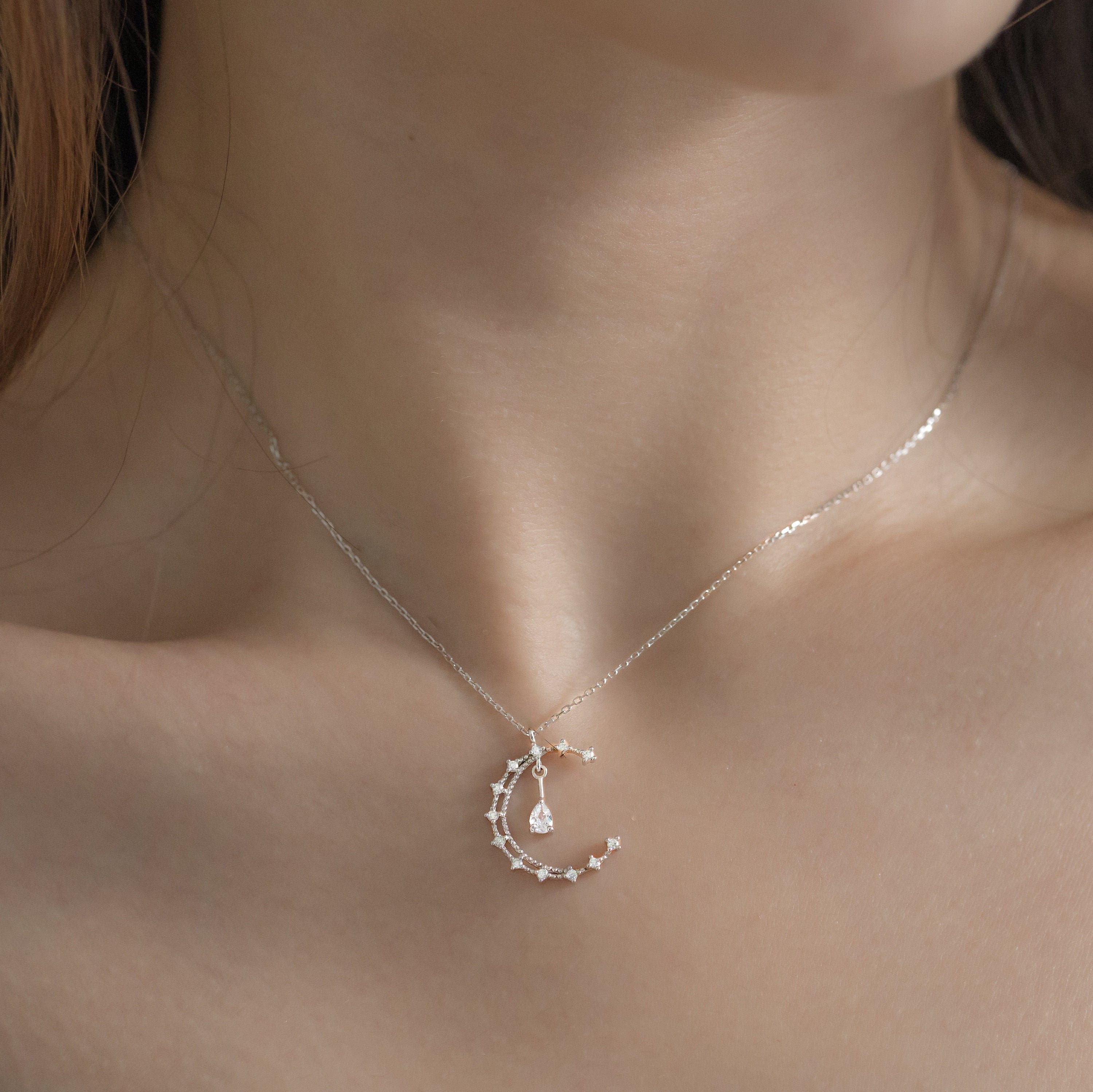 Moon Charm Necklace