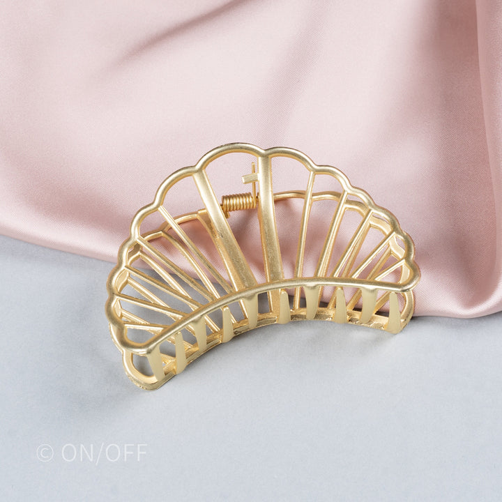 Shelly Gold Claw Clip