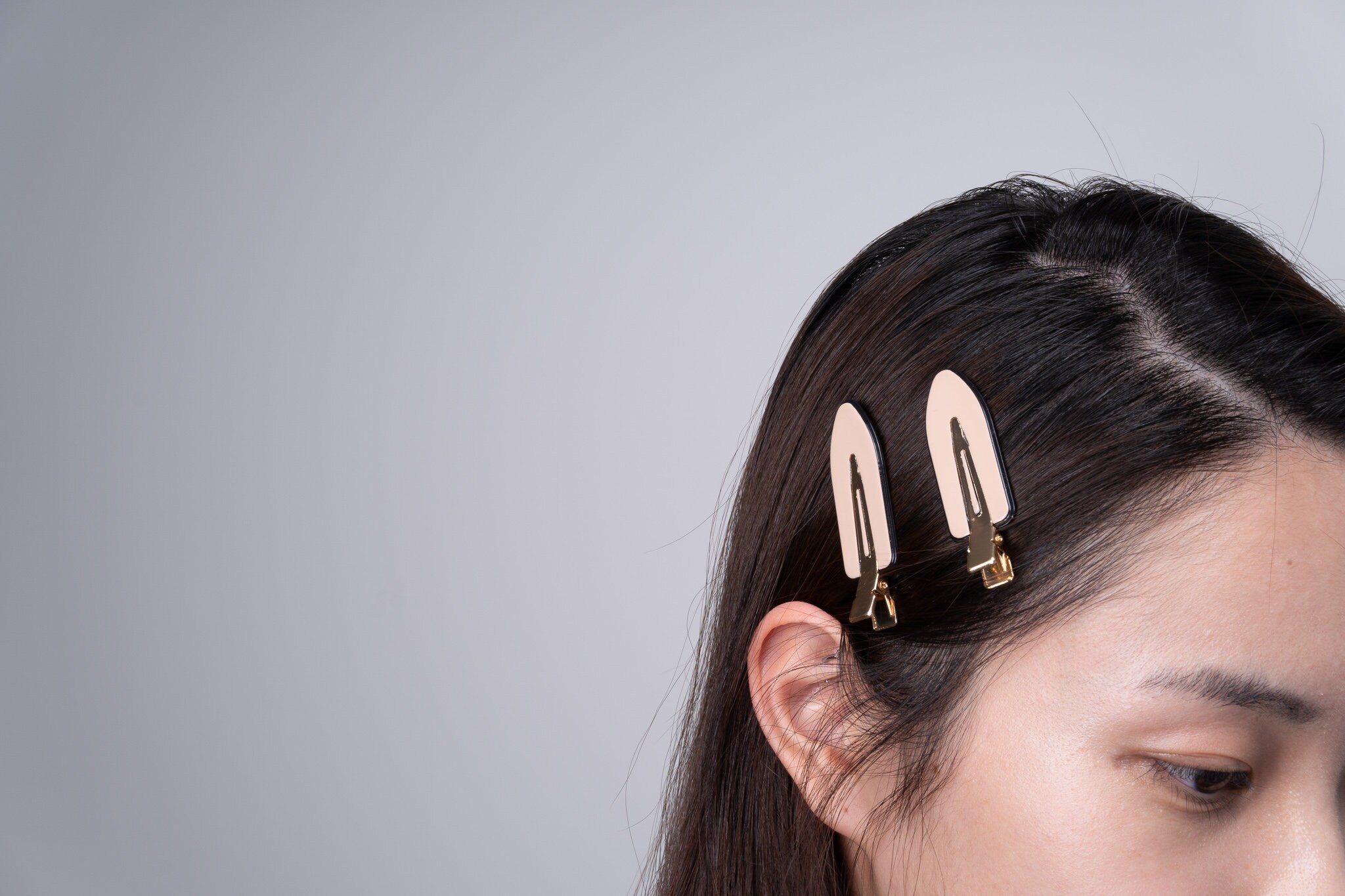 Surf Hair Clips in Neutrals (2 pack)