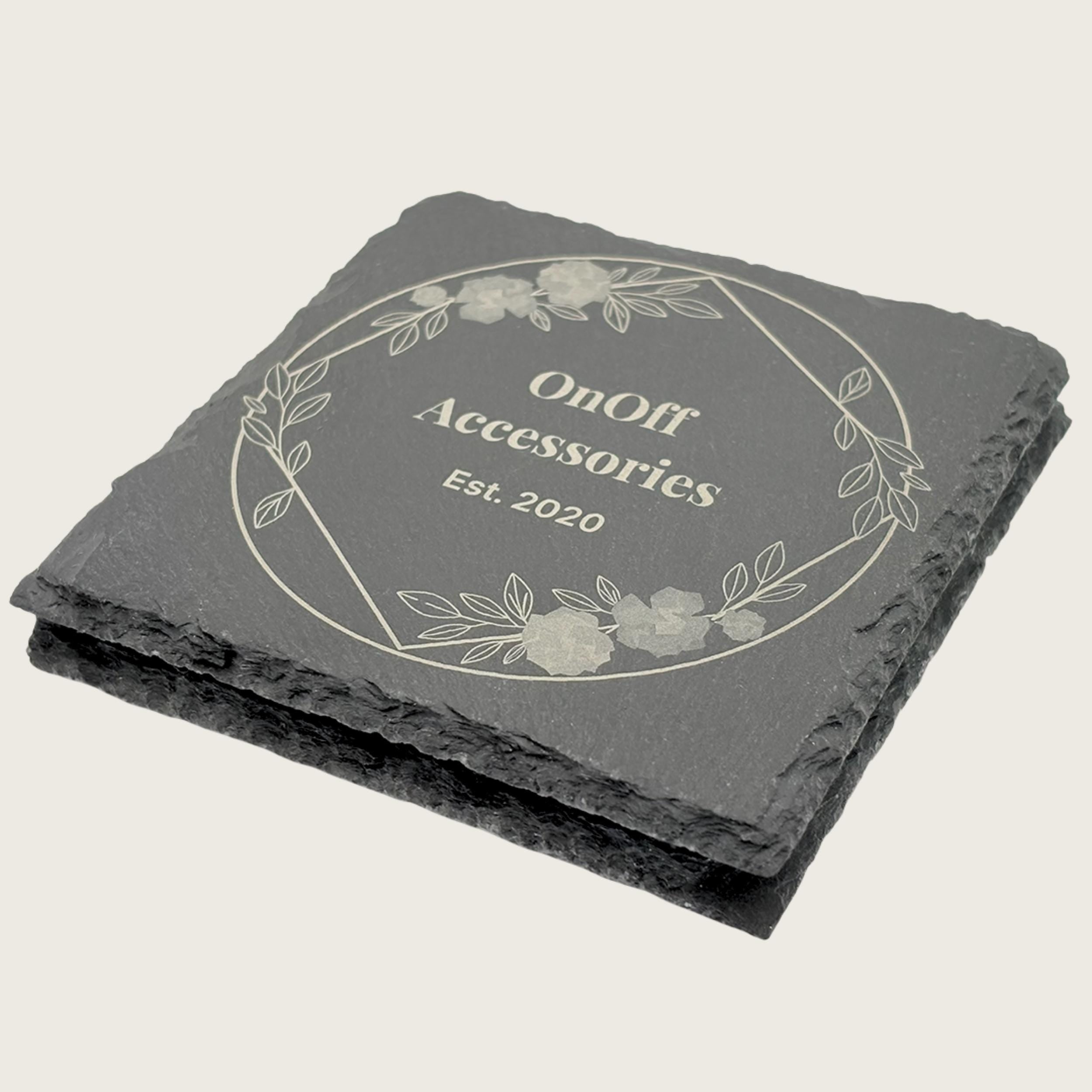 Custom Slate Coasters