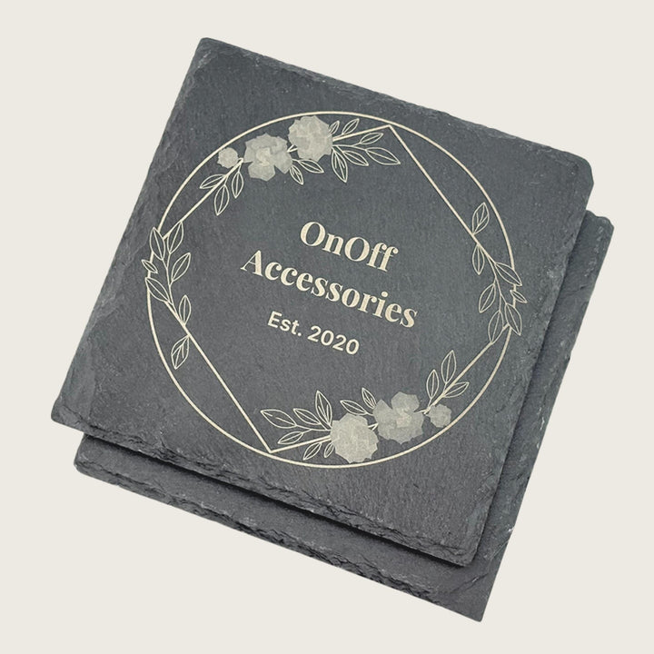 Custom Slate Coasters