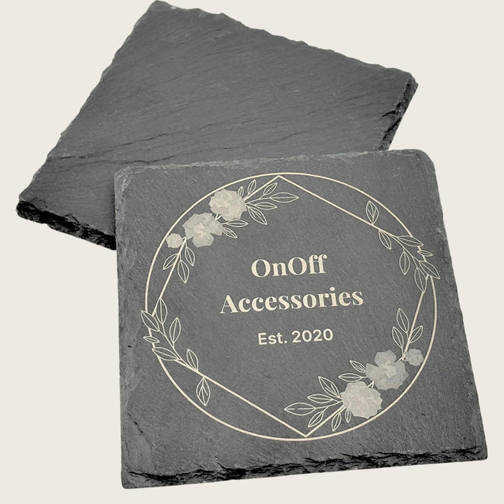 Custom Slate Coasters